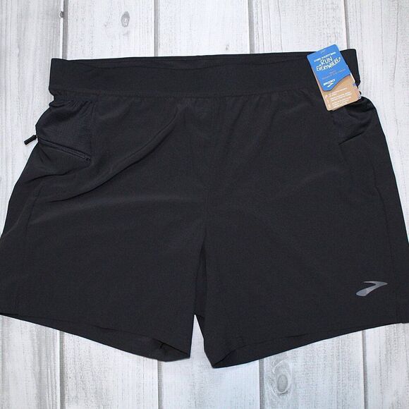 NEW Brooks Sherpa 2-in-1 Shorts - Men's 7" Inseam - Picture 1 of 6